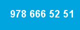 978 666 52 51 978 666 52 51
